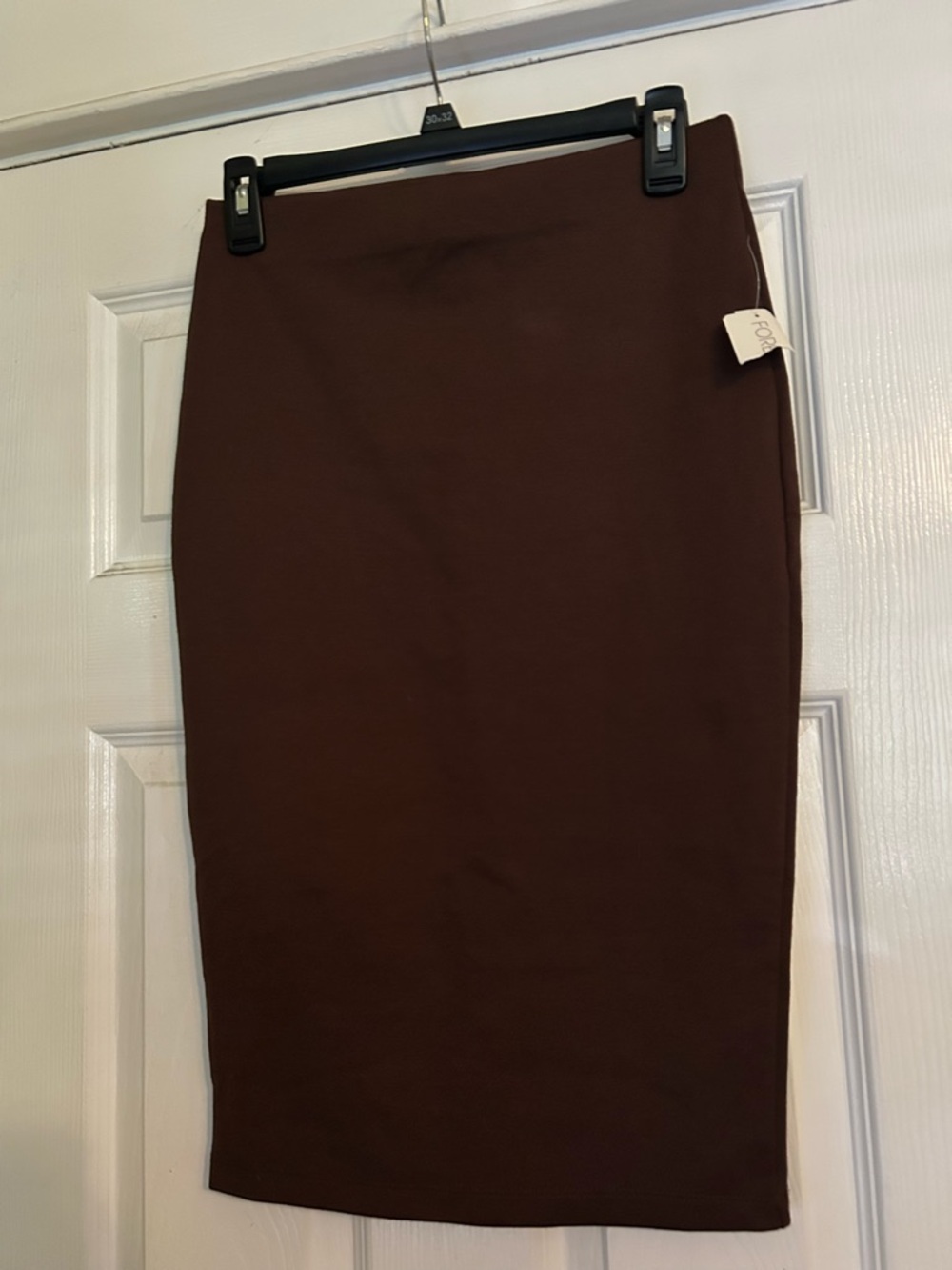 Forever 21 Brown Pencil Skirt - Women's